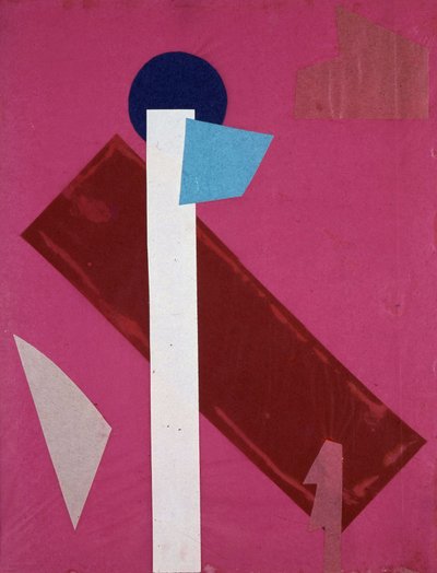 Universal War: Collage work by Olga Rozanova, January 1916 by Olga Wladimirowna  Rosanowa