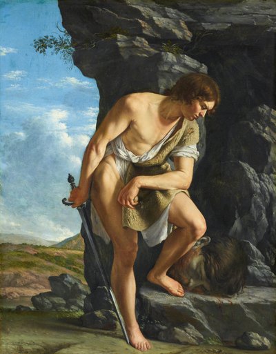 David with the Head of Goliath by Orazio Gentileschi