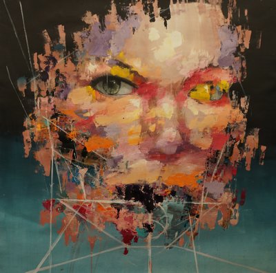 Distorted Color Model 2, 2018-2025 by Oscar Nin