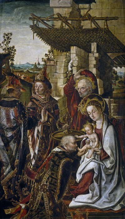 The Adoration of the Magi by Osona