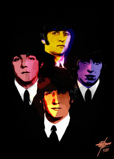 Colorful Pop Art Portraits by Osvaldo Russo