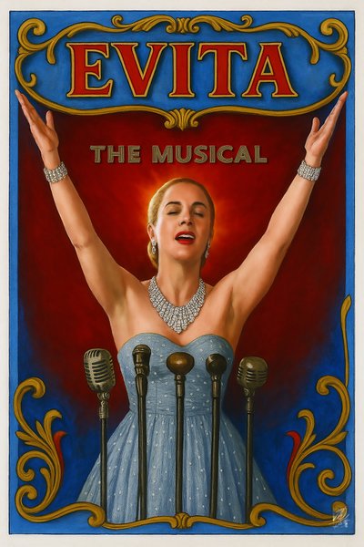 Glamorous Stage Singer by Osvaldo Russo
