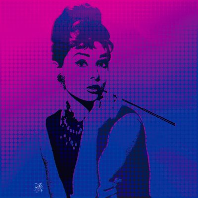 Iconic Pop Art Portrait by Osvaldo Russo