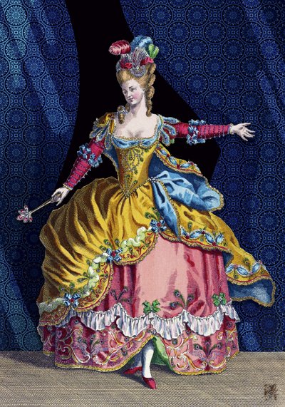 Rococo Stage Costume by Osvaldo Russo