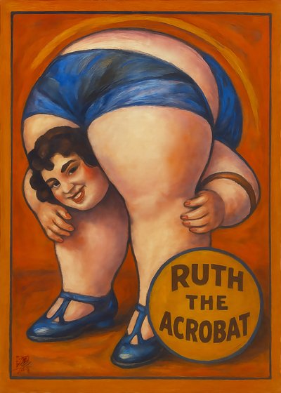 Ruth The Acrobat by Osvaldo Russo