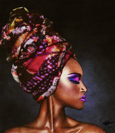 Vibrant Headwrap Profile by Osvaldo Russo