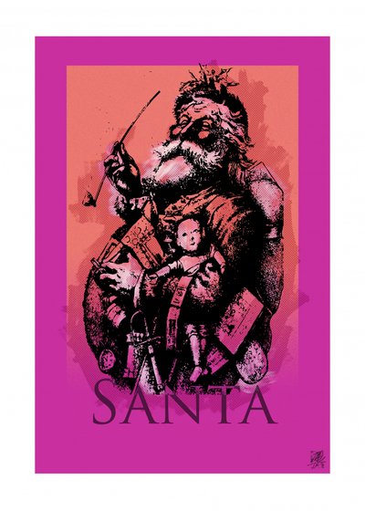 Vintage Santa Claus by Osvaldo Russo