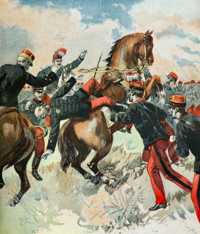The Death of General Theophile Ferron by Oswaldo Tofani