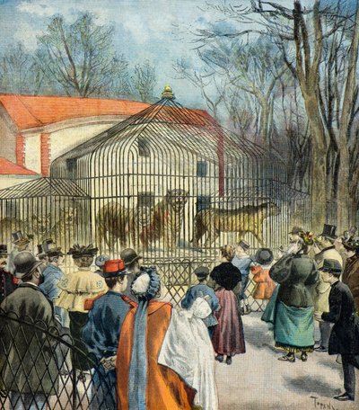 The New Fauve Rotunda at the Jardin des Plantes by Oswaldo Tofani