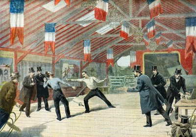 Death of Jules Hippolyte Percher, 1895 by Oswaldo Tofani