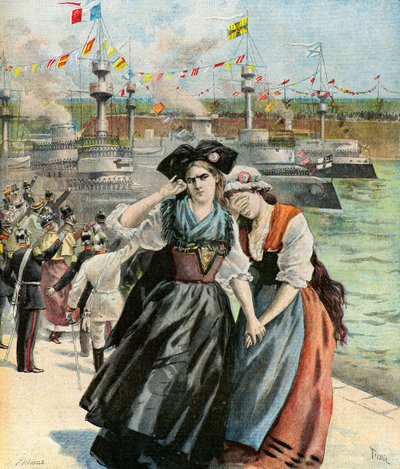 Inauguration of the Kiel Canal by Oswaldo Tofani