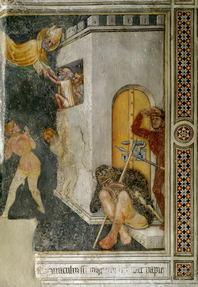 Miracle of Saint Augustine, an Innocent Prisoner is Released by Ottaviano Nelli