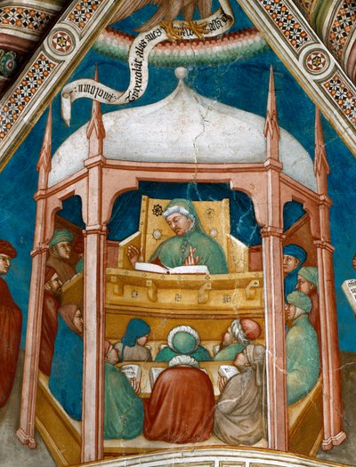 Saint Augustine Teaching Rhetoric in Carthage by Ottaviano Nelli