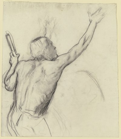 The Boatman from "Loreley" by Otto Scholderer