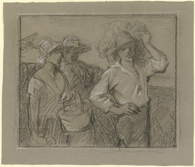 Farm Workers Returning Home by Otto Scholderer