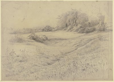 Forest Landscape near Kronberg by Otto Scholderer
