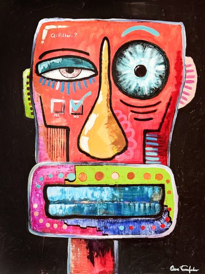 Vibrant Filtered Face by Owe Emfestav
