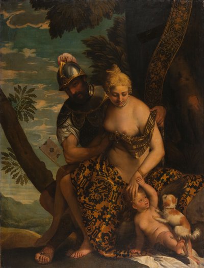 Mars and Venus by Paolo Veronese