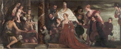 The Madonna of the Cuccina Family by Paolo Veronese