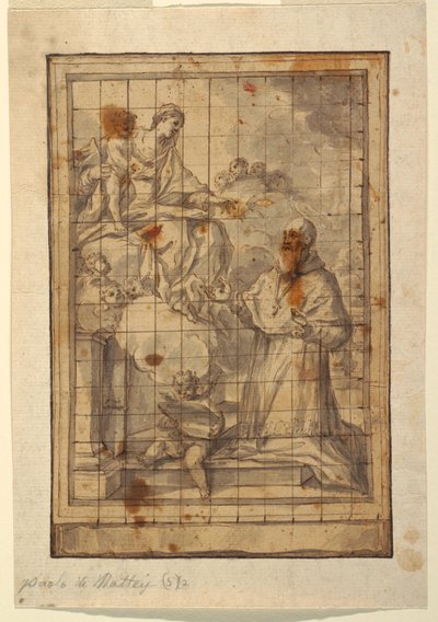 Virgin and Child in Glory, ca. 1600-1700 by Paolo de Mattheis