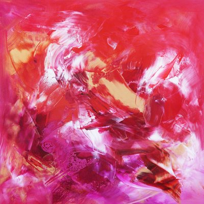 Vibrant Abstract Passion by Paresh Nrshinga FRSA
