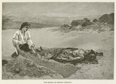 The Burial of Manon Lescaut by Pascal Adolphe Jean Dagnan Bouveret