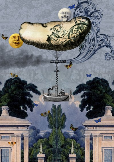 Whimsical Sky Voyage by Pascal Bouchet-Spiegel