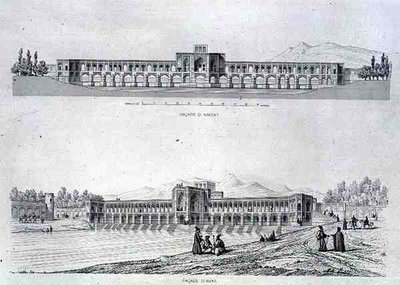 Hassan Beg Bridge, on the Zeineroud in Isfahan, from 