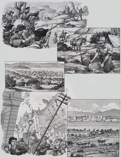 California by Pat (1907-95) Nicolle