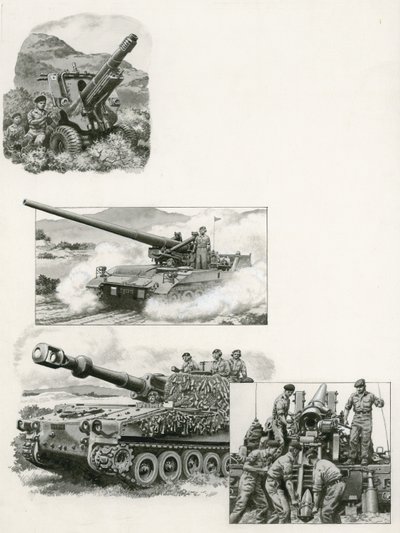 Guns by Pat (1907-95) Nicolle