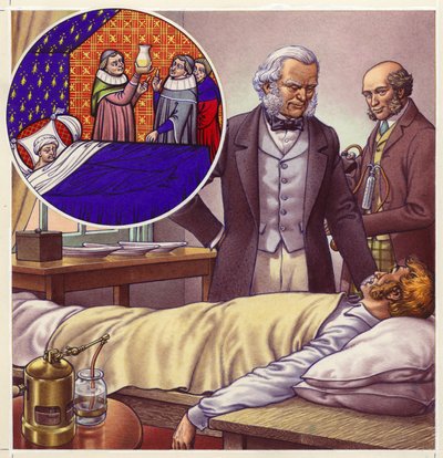 Scenes from the History of Medicine by Pat (1907-95) Nicolle