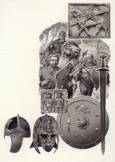 The Barbarians That Destroyed Imperial Rome by Pat (1907-95) Nicolle