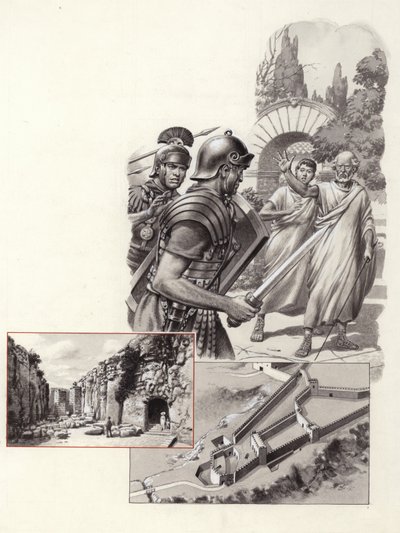 The Death of Archimedes by Pat (1907-95) Nicolle