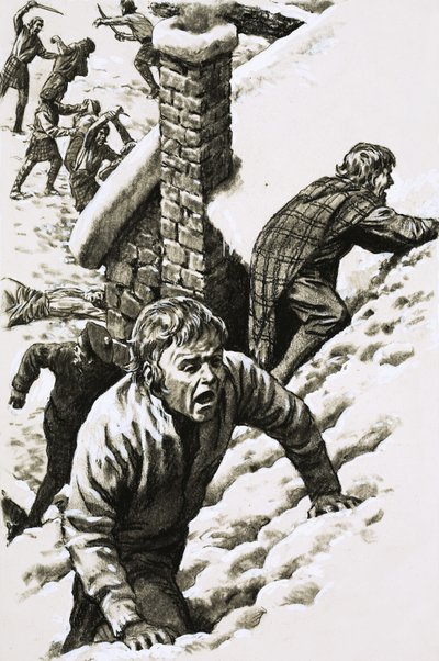 Unidentified Scottish Battle by Pat (1907-95) Nicolle