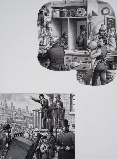 William Booth (1829-1912) by Pat (1907-95) Nicolle