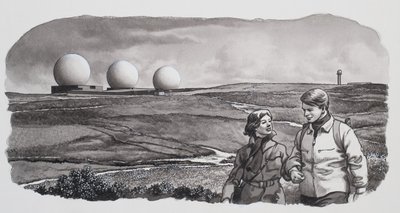 Early Warning by Pat (1907-95) Nicolle