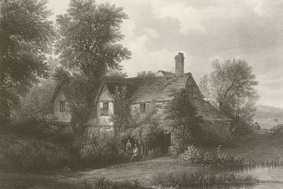 Cottage in Old Hyde Park, London by Patrick Nasmyth