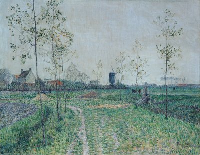 Autumn Landscape near Knokke, Belgium by Paul Baum