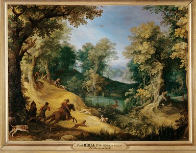 Staghunt by Paul Brill or Bril