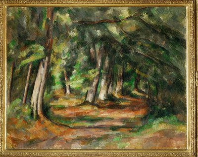 Fontainebleau by Paul Cezanne