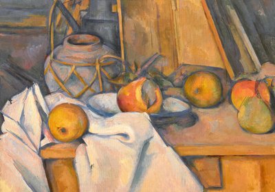 Fruits and Jar of Ginger by Paul Cézanne