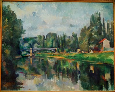 The Bridge over the Marne at Creteil by Paul Cezanne