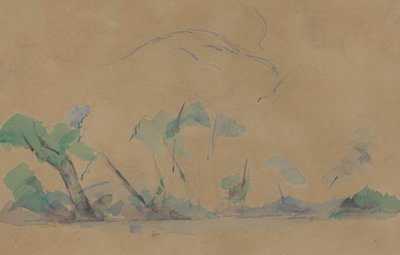 Mont Sainte-Victoire by Paul Cézanne