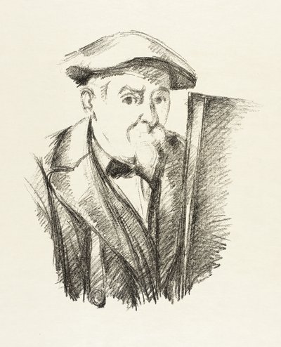 Self-portrait by Paul Cézanne