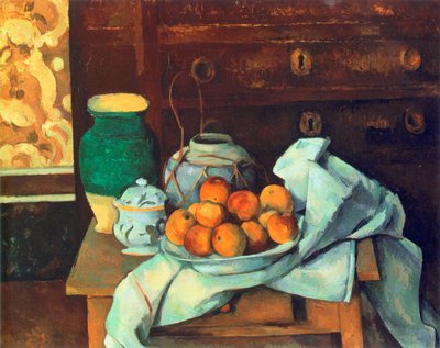 Still Life with Dresser by Paul Cézanne