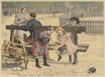 Every Age Has Its Pleasures by Paul Charles Chocarne Moreau