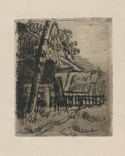 Landscape at Auvers by Paul Cézanne