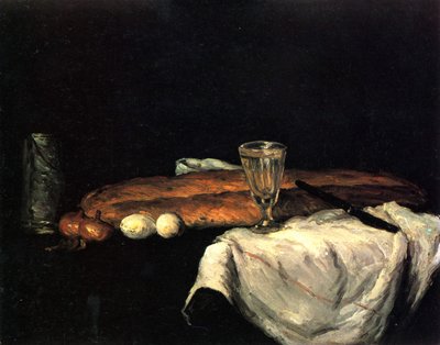 The Bread and the Eggs by Paul Cézanne