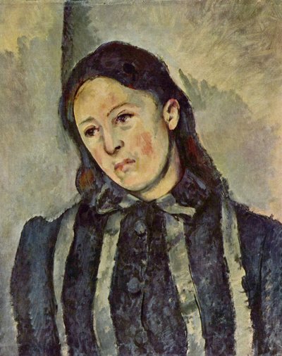 Portrait of Madame Cézanne by Paul Cézanne