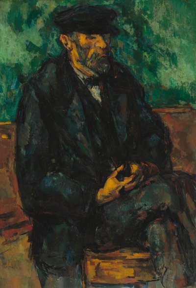 The Gardener Vallier by Paul Cézanne